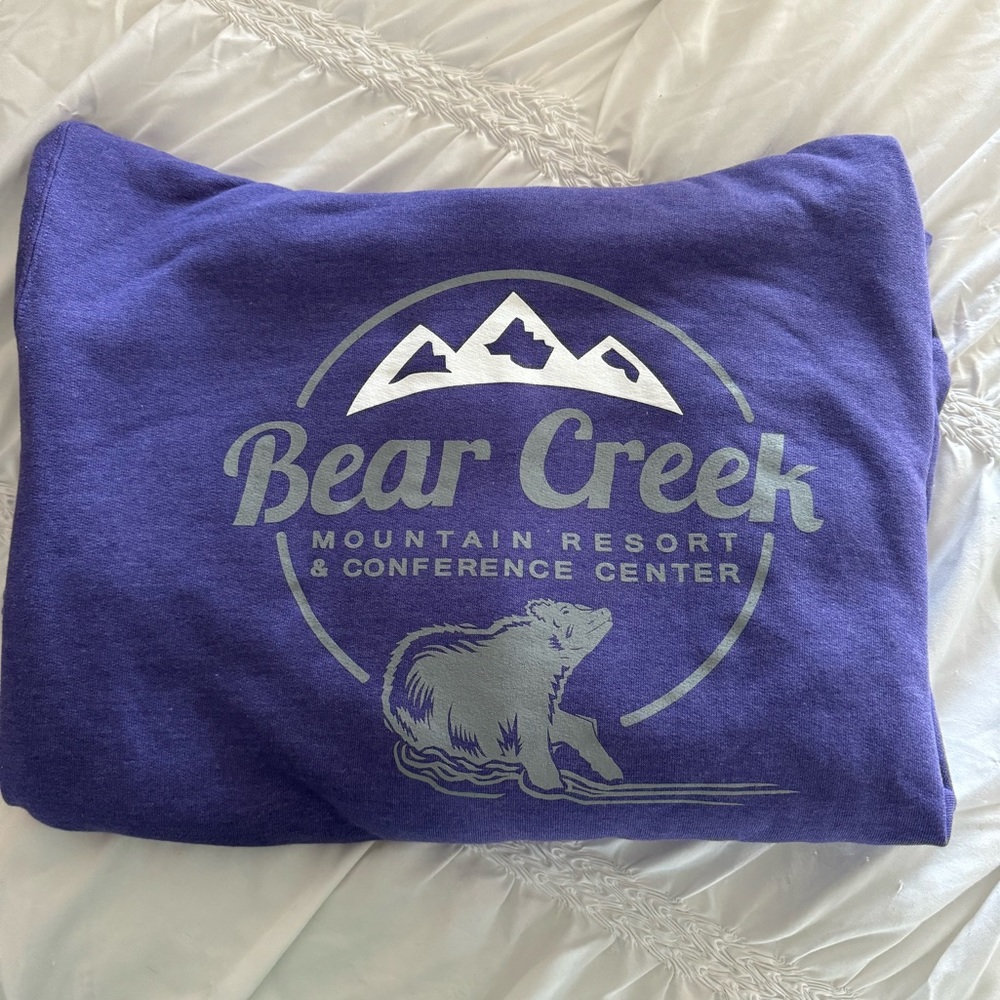 Purple Bear Creek Hoodie
